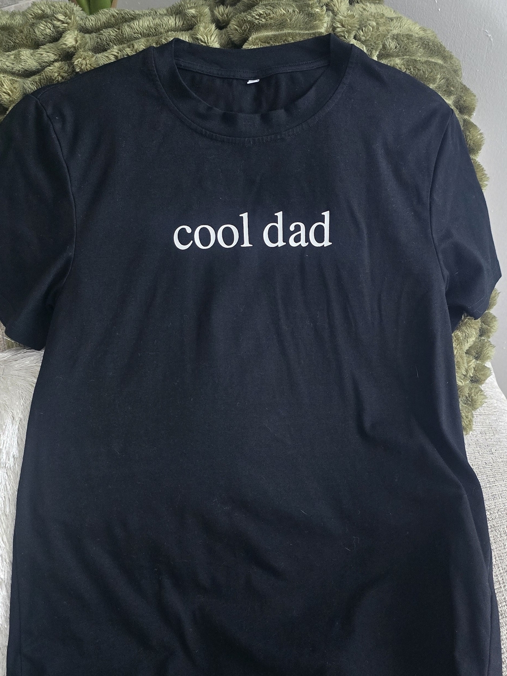 Source Unknown Black 'cool dad' Graphic Tee